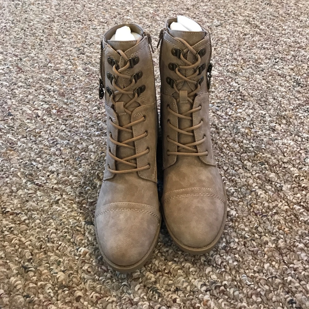 Light Brown Booties